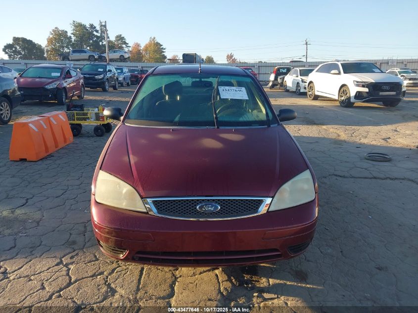 2006 Ford Focus Zx4 VIN: 1FAFP34N46W111756 Lot: 43477646