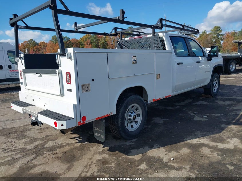 1GB4YSE75NF196828 2022 CHEVROLET SILVERADO photo no. 4