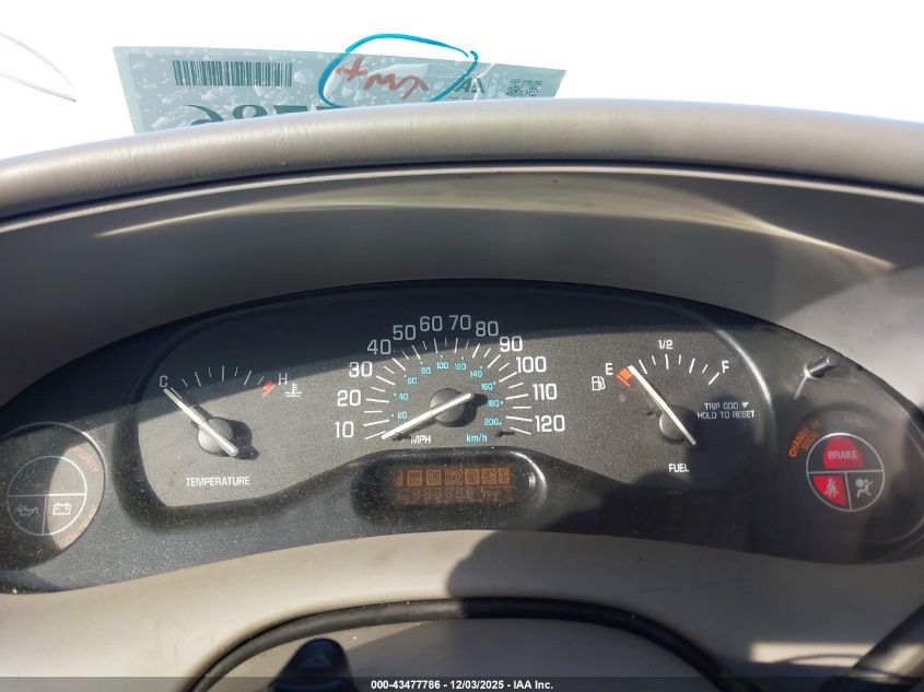 2003 Buick Century Custom VIN: 2G4WS52J531299254 Lot: 43477786