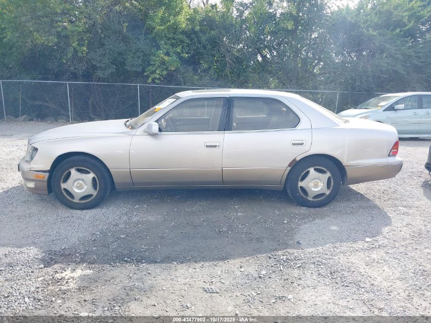 1998 Lexus Ls 400 VIN: JT8BH28F9W0108937 Lot: 43477902