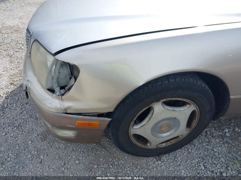 1998 Lexus Ls 400 VIN: JT8BH28F9W0108937 Lot: 43477902