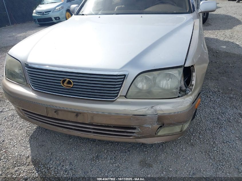 1998 Lexus Ls 400 VIN: JT8BH28F9W0108937 Lot: 43477902