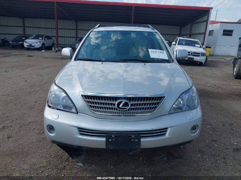 2008 Lexus Rx 400H VIN: JTJHW31U882050842 Lot: 43477985
