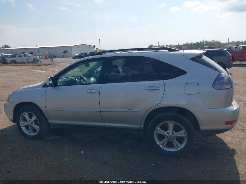 2008 Lexus Rx 400H VIN: JTJHW31U882050842 Lot: 43477985