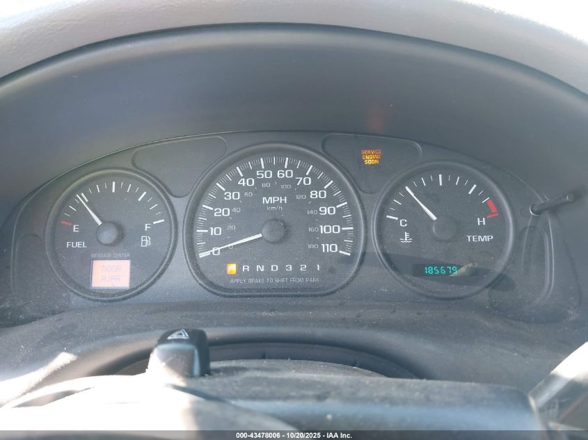 2004 Chevrolet Venture Ls VIN: 1GNDX03E34D213034 Lot: 43478006