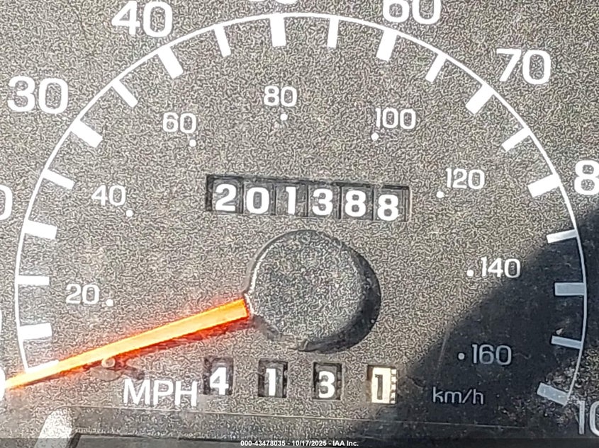 2000 Ford F-250 Lariat/Xl/Xlt VIN: 1FTNX20F8YEB01433 Lot: 43478035