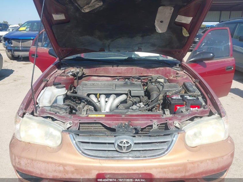 1NXBR12E32Z576184 2002 TOYOTA COROLLA photo no. 10