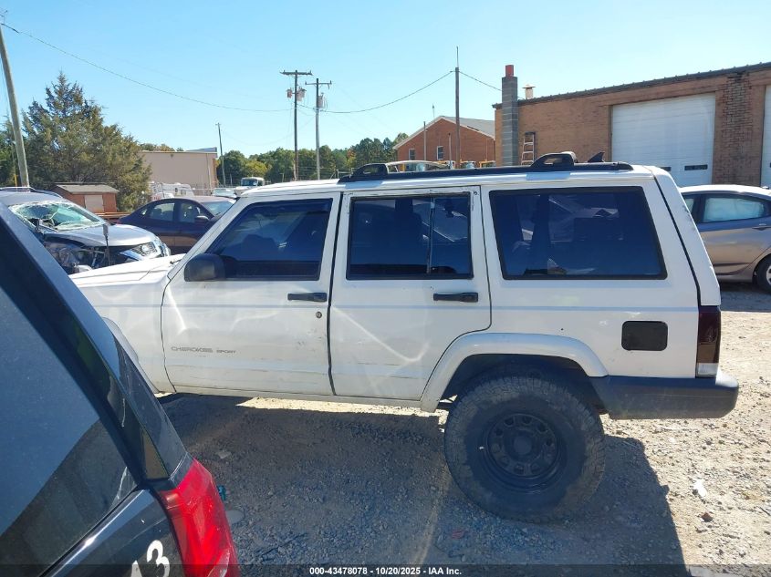 1999 Jeep Cherokee Classic/Sport VIN: 1J4FT68S4XL540402 Lot: 43478078