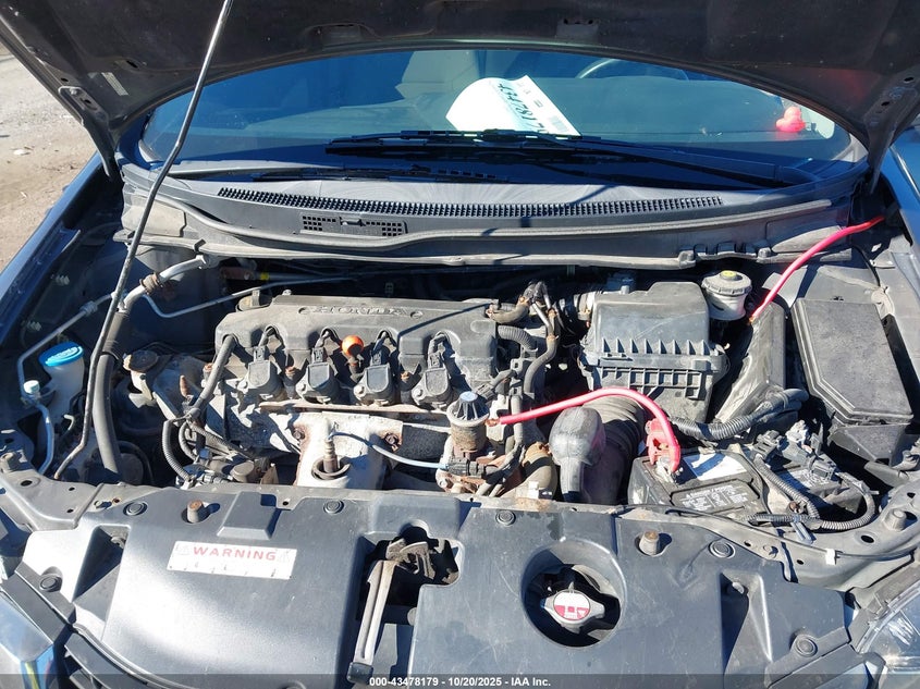 2013 HONDA CIVIC LX 2HGFB2F50DH598533