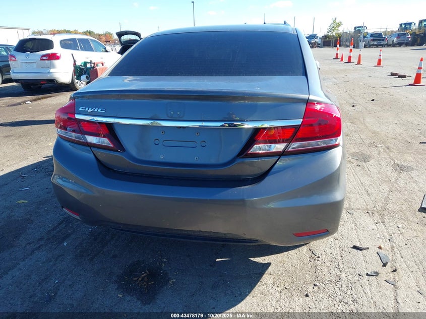 2013 HONDA CIVIC LX 2HGFB2F50DH598533