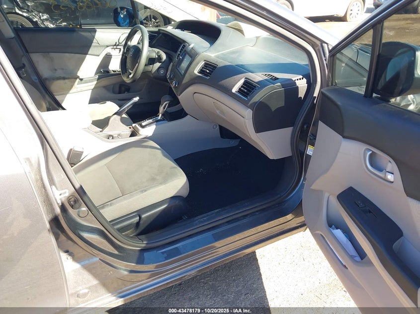 2013 HONDA CIVIC LX 2HGFB2F50DH598533