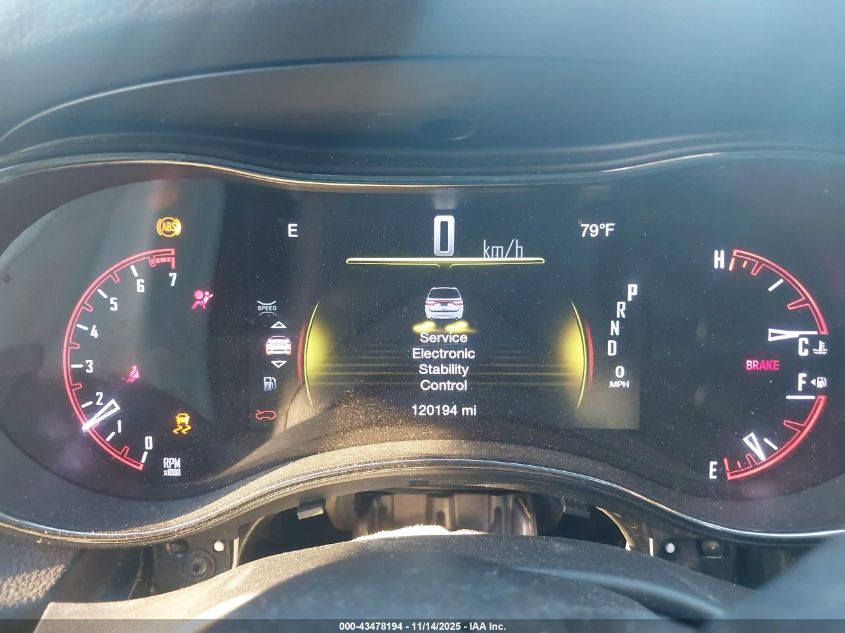 2020 Dodge Durango Gt Rwd VIN: 1C4RDHDG5LC351989 Lot: 43478194