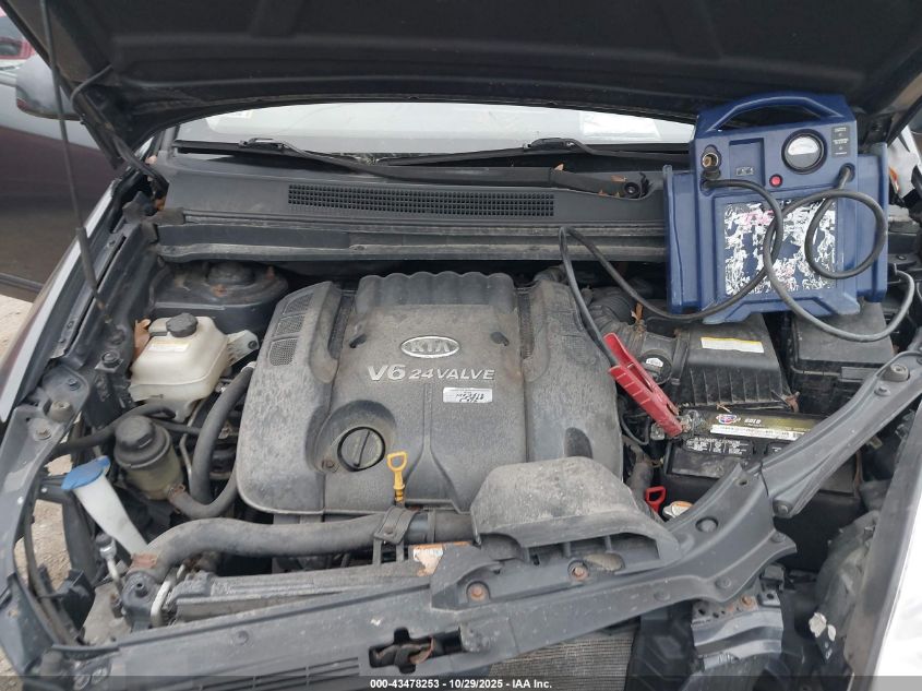 2007 Kia Rondo Lx V6 VIN: KNAFG526977112329 Lot: 43478253