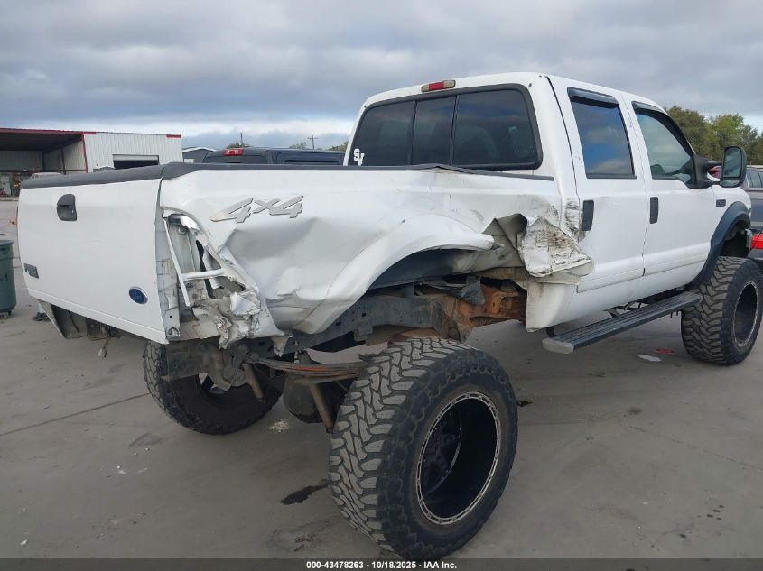 2001 Ford F-250 Lariat/Xl/Xlt VIN: 1FTNW21L71EA02874 Lot: 43478263