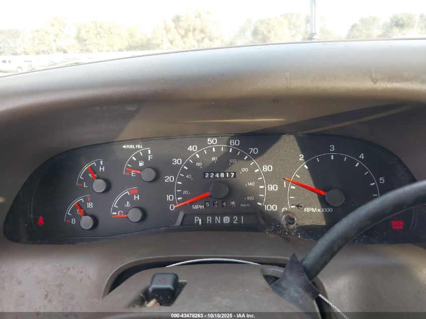 2001 Ford F-250 Lariat/Xl/Xlt VIN: 1FTNW21L71EA02874 Lot: 43478263