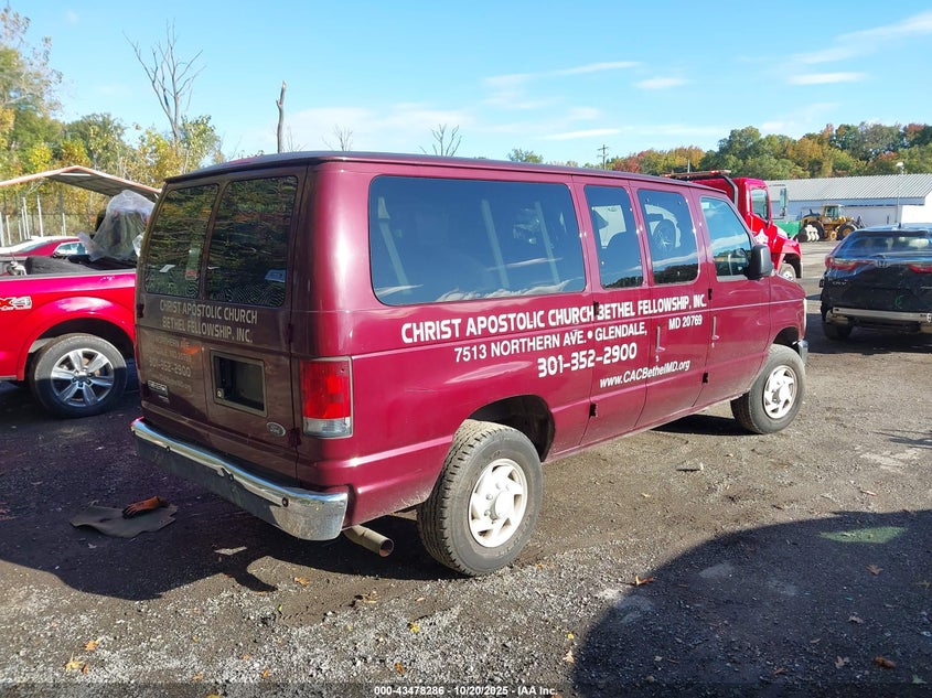 1FBNE31L28DB25656 2008 FORD ECONOLINE photo no. 4