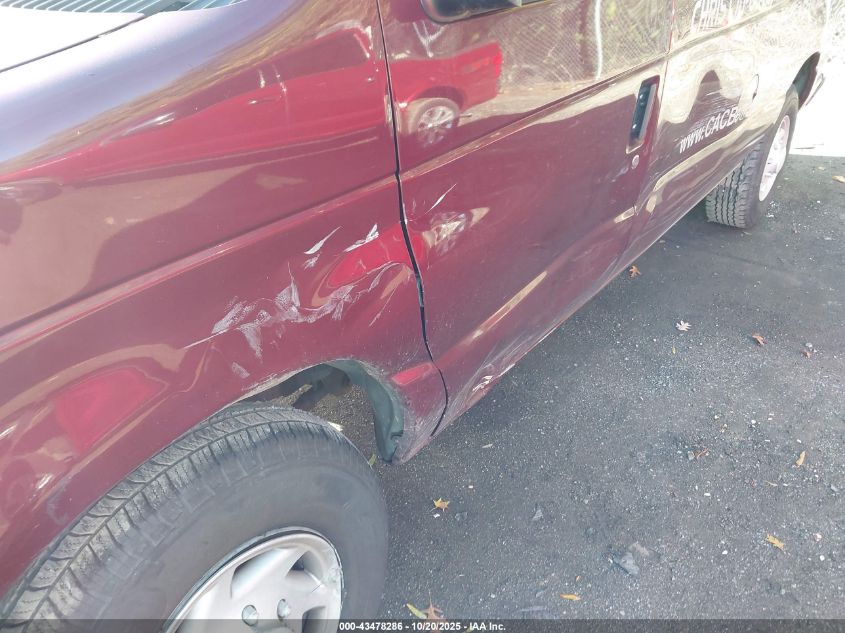 2008 Ford E-350 Super Duty Xl/Xlt VIN: 1FBNE31L28DB25656 Lot: 43478286