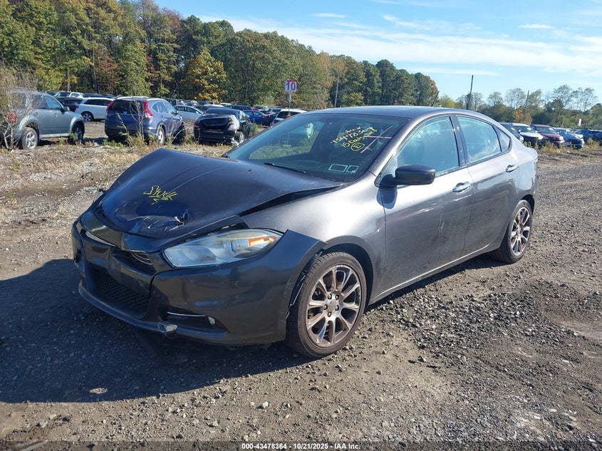 Vin: 1c3cdfcb5fd364647, lot: 43973307, dodge dart limited 20152
