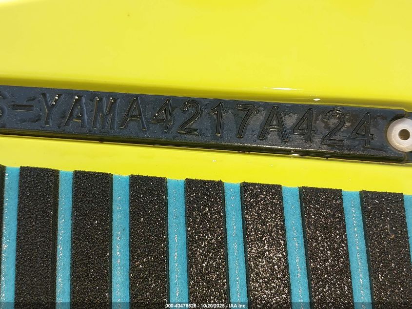 2024 Yamaha Other VIN: YAMA4217A424 Lot: 43478526