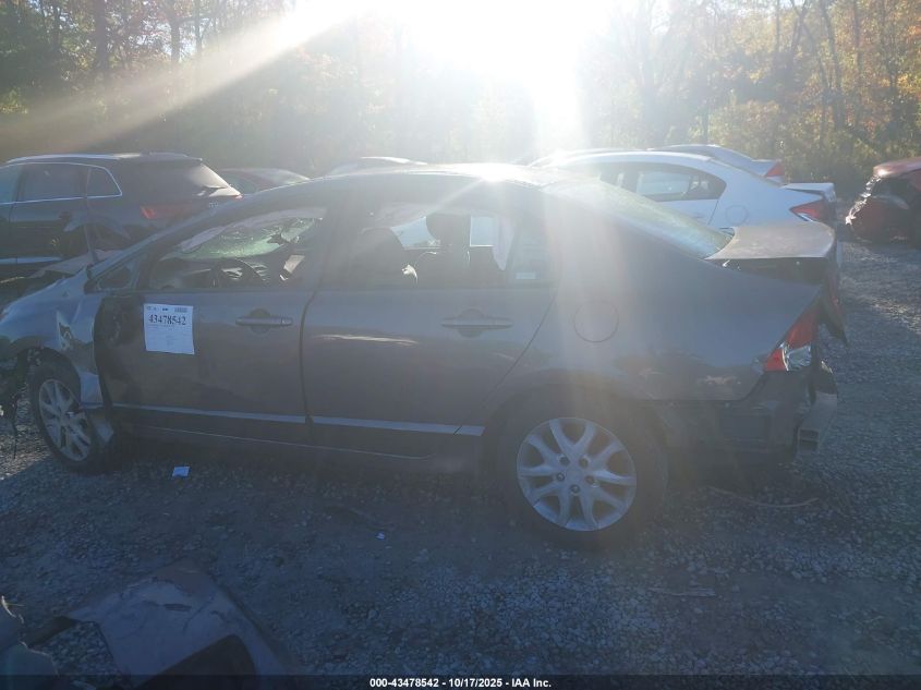 2009 Honda Civic Lx VIN: 19XFA16509E022763 Lot: 43478542