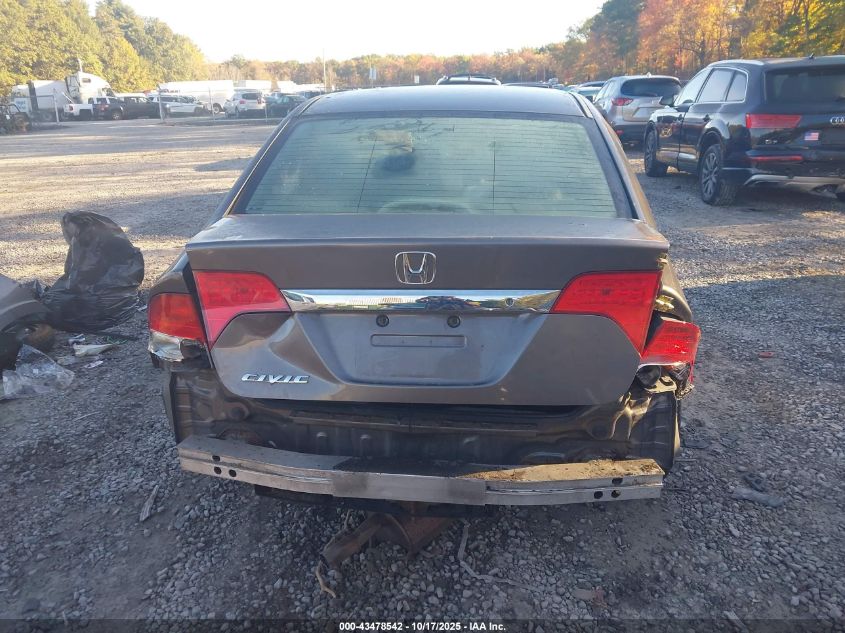 2009 Honda Civic Lx VIN: 19XFA16509E022763 Lot: 43478542