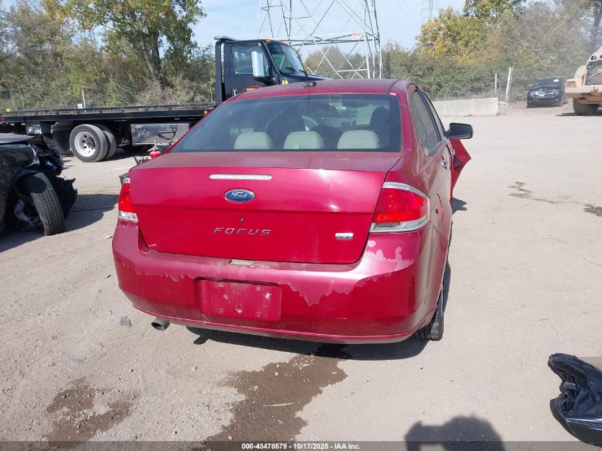 2009 Ford Focus Sel VIN: 1FAHP37N19W235234 Lot: 43478579