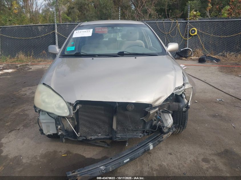 2005 Toyota Corolla Le VIN: 1NXBR32E15Z548254 Lot: 43478622