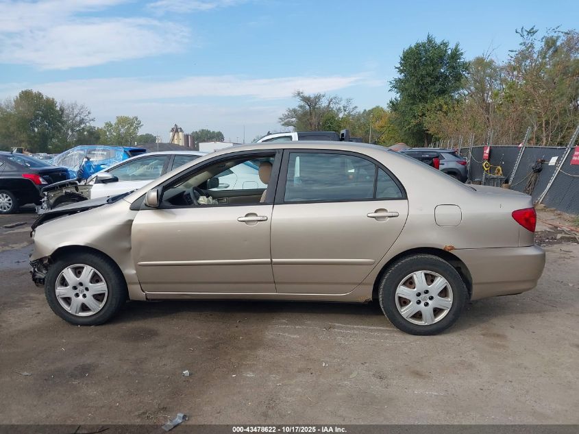 2005 Toyota Corolla Le VIN: 1NXBR32E15Z548254 Lot: 43478622