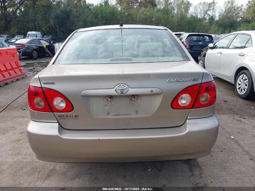 2005 Toyota Corolla Le VIN: 1NXBR32E15Z548254 Lot: 43478622