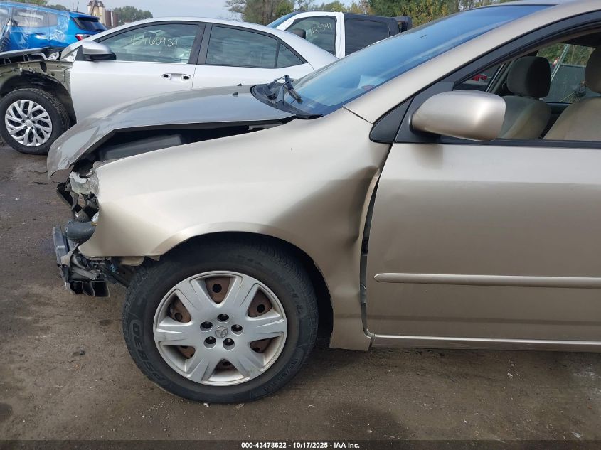 2005 Toyota Corolla Le VIN: 1NXBR32E15Z548254 Lot: 43478622