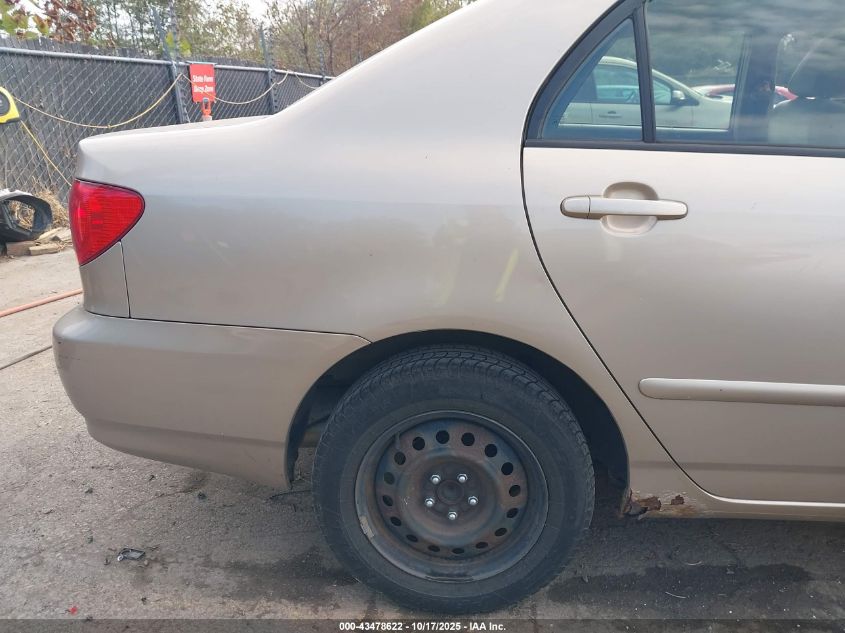 2005 Toyota Corolla Le VIN: 1NXBR32E15Z548254 Lot: 43478622