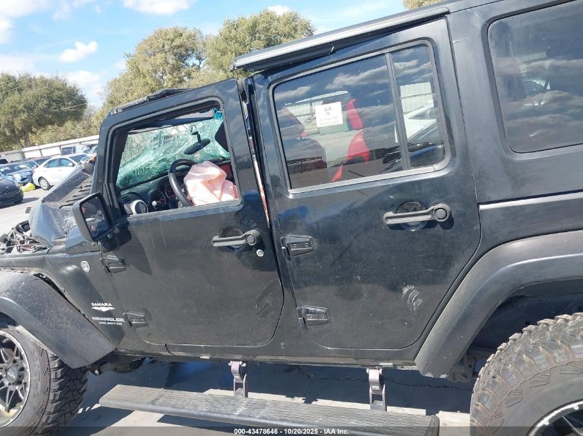 2008 Jeep Wrangler Unlimited Sahara VIN: 1J8GA59168L520498 Lot: 43478646