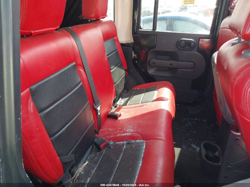 2008 Jeep Wrangler Unlimited Sahara VIN: 1J8GA59168L520498 Lot: 43478646