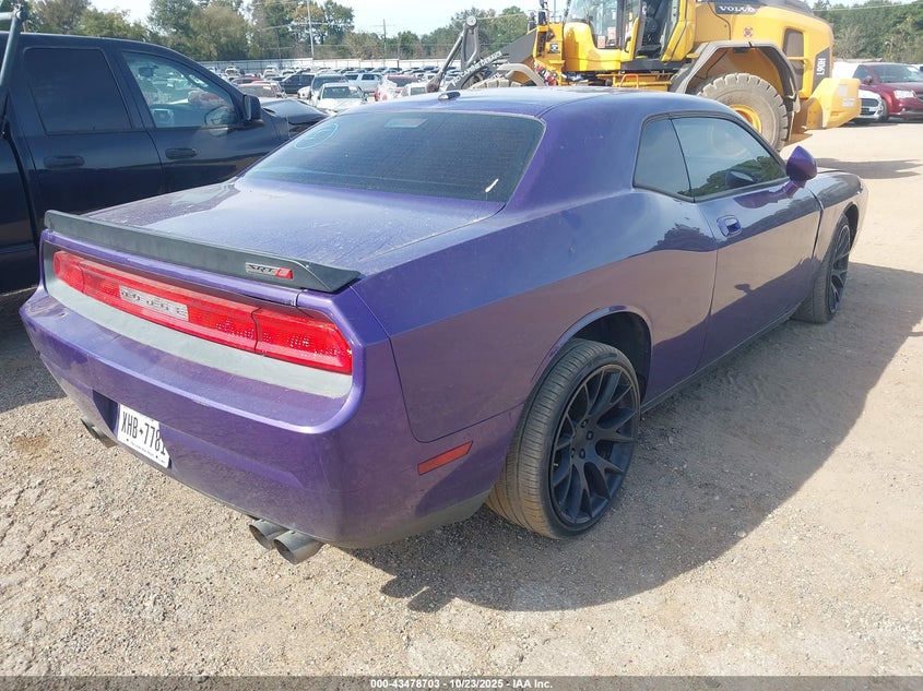 Vin: 2b3cj7dw7ah190671, lot: 43973646, dodge challenger srt8 20104