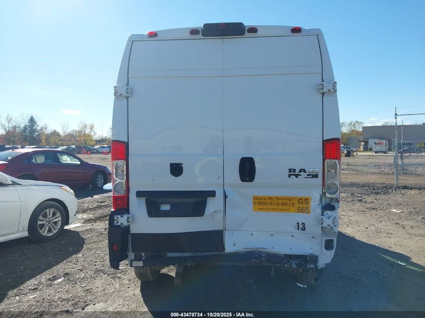 2019 Ram Promaster 1500 High Roof 136 Wb VIN: 3C6TRVBG2KE512970 Lot: 43478734