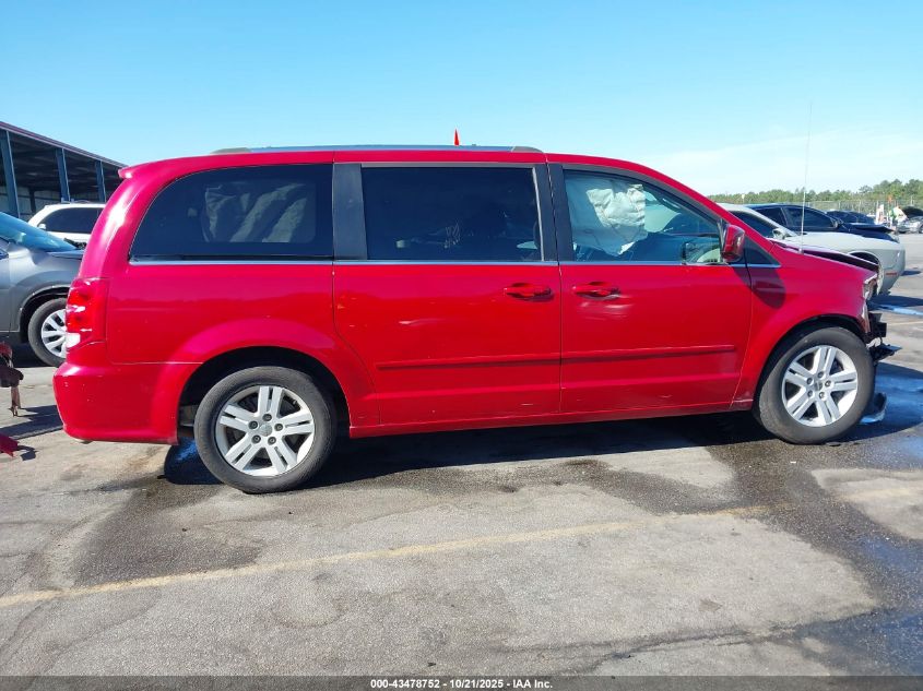 2012 Dodge Grand Caravan Crew VIN: 2C4RDGDGXCR299180 Lot: 43478752