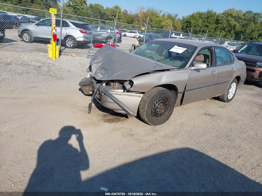 2G1WF55EX29373574 2002 CHEVROLET IMPALA photo no. 2