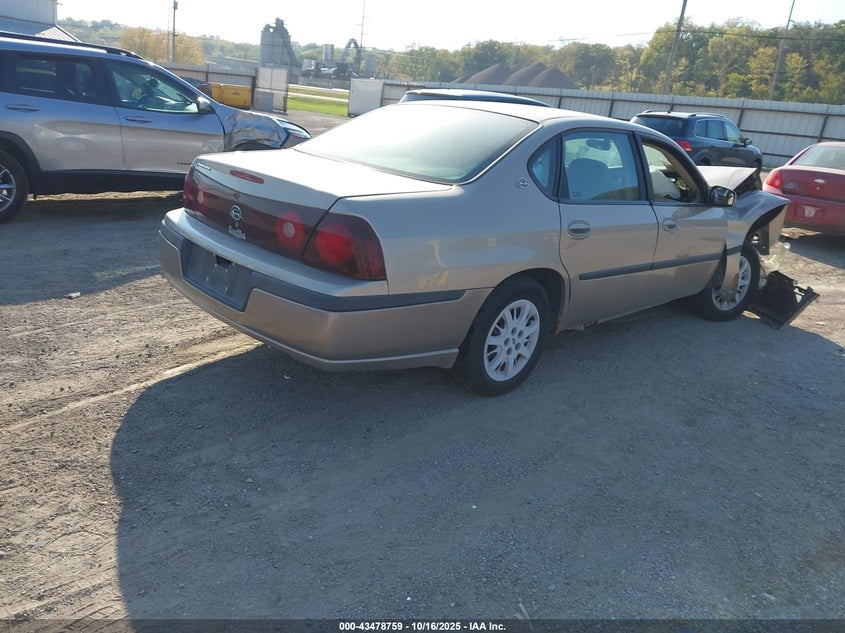 2G1WF55EX29373574 2002 CHEVROLET IMPALA photo no. 4