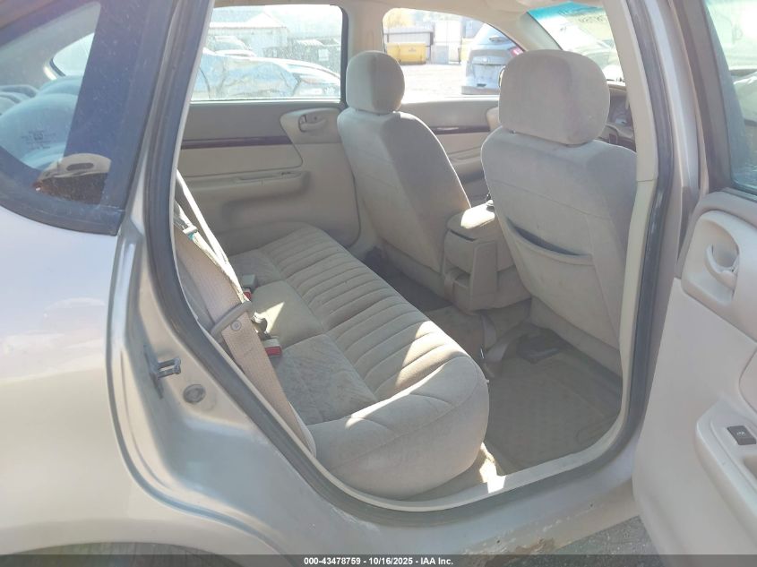 2002 Chevrolet Impala VIN: 2G1WF55EX29373574 Lot: 43478759