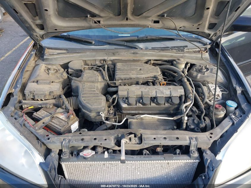 2004 Honda Civic Ex VIN: 2HGES26744H545329 Lot: 43478772