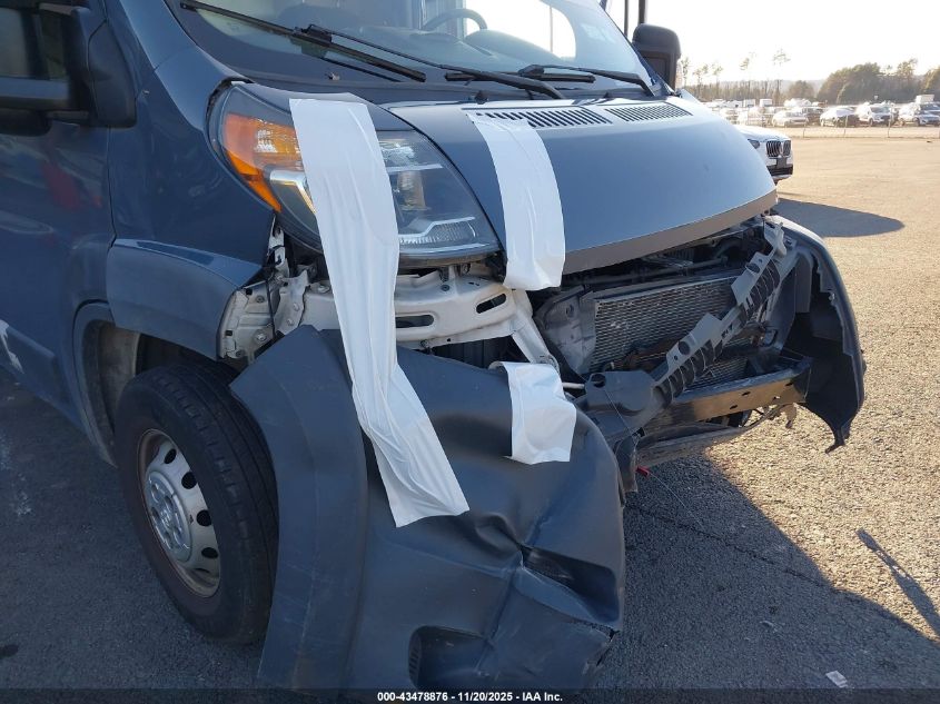 2018 Ram Promaster 2500 High Roof 159 Wb VIN: 3C6TRVDG5JE160771 Lot: 43478876