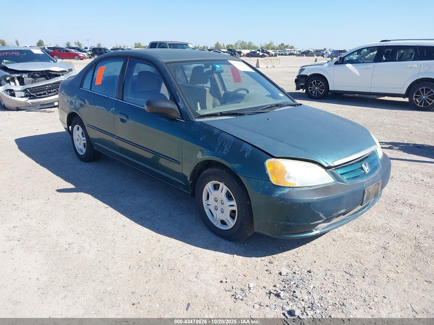2HGES16512H587253 2002 Honda Civic Lx auction photo 1