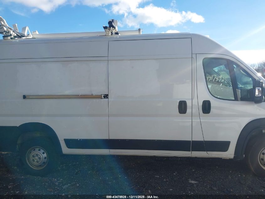 2023 Ram Promaster 3500 Cargo Van High Roof 159 Wb Ext VIN: 3C6MRVJG8PE536610 Lot: 43478928