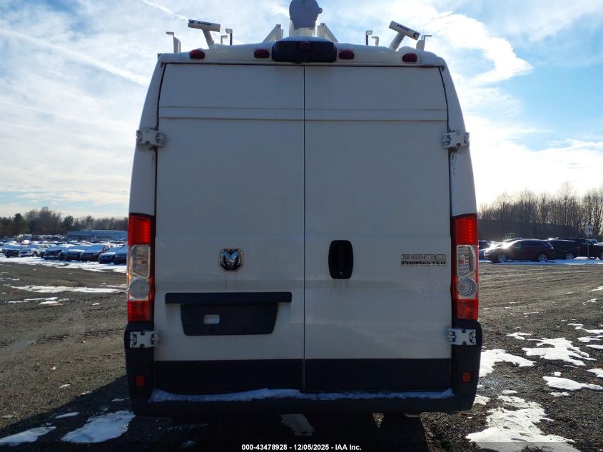 2023 Ram Promaster 3500 Cargo Van High Roof 159 Wb Ext VIN: 3C6MRVJG8PE536610 Lot: 43478928