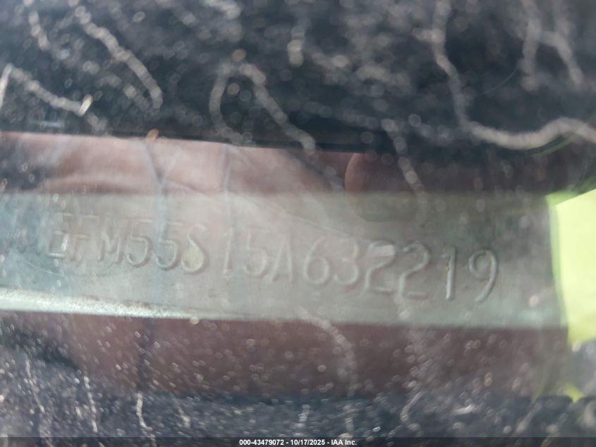 2005 Mercury Sable Ls VIN: 1MEFM55S15A632219 Lot: 43479072