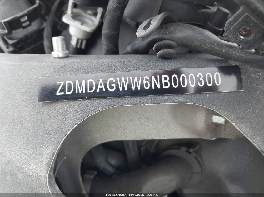 2022 Ducati Panigale V4S VIN: ZDMDAGWW6NB000300 Lot: 43479087