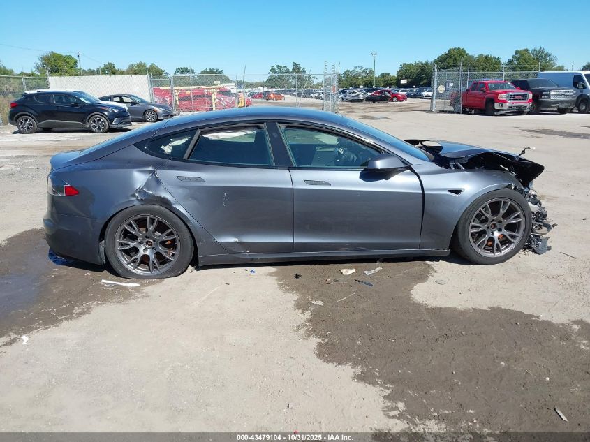2021 Tesla Model S Long Range Dual Motor All-Wheel Drive VIN: 5YJSA1E50MF428240 Lot: 43479104
