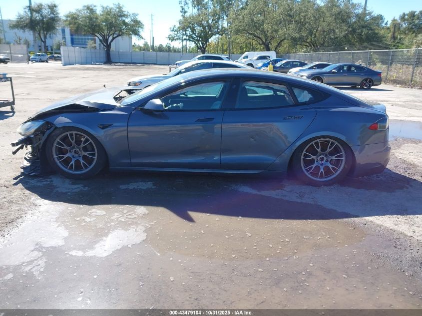 2021 Tesla Model S Long Range Dual Motor All-Wheel Drive VIN: 5YJSA1E50MF428240 Lot: 43479104