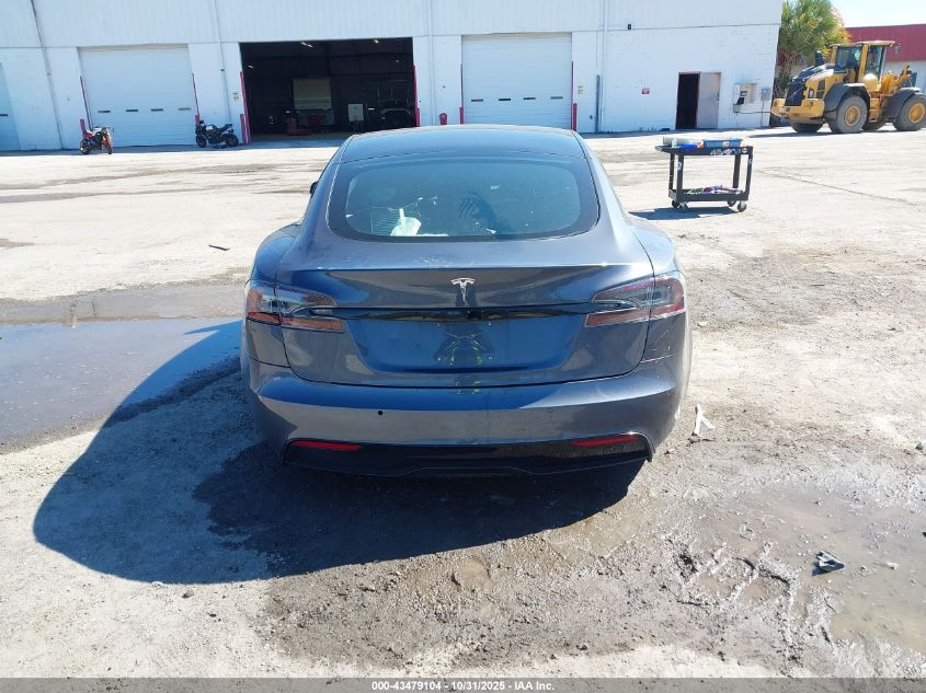 2021 Tesla Model S Long Range Dual Motor All-Wheel Drive VIN: 5YJSA1E50MF428240 Lot: 43479104