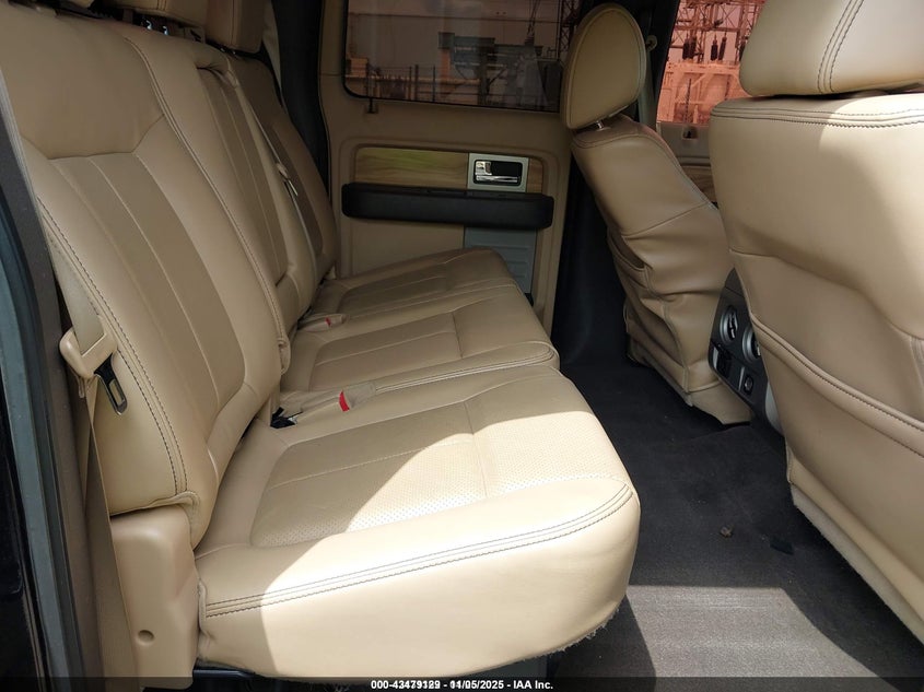 2011 Ford F-150 Lariat VIN: 1FTFW1C61BFA62568 Lot: 43479129